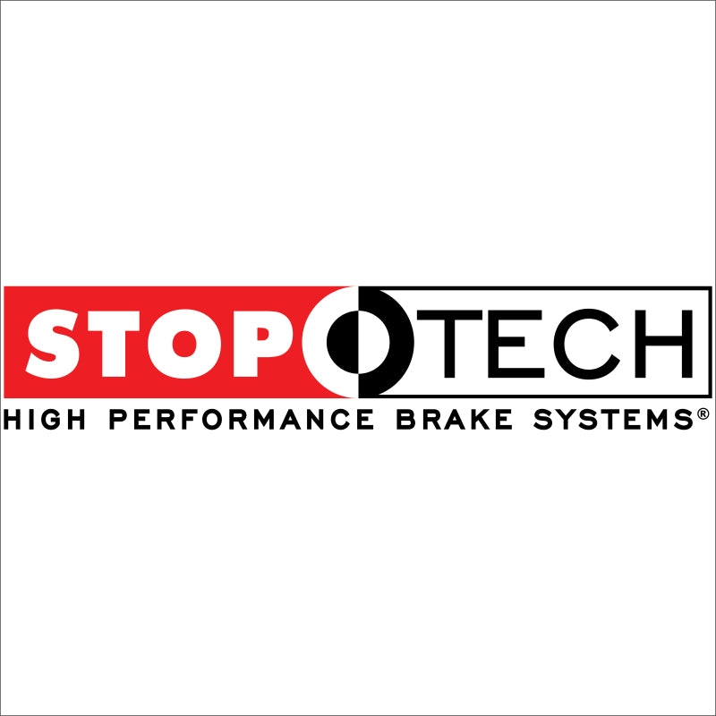 StopTech 08-09 BMW 535i / 04-09 BMW 545/550 / 04-09 BMW 645/650 Front BBK w/Red ST-60 Calipers Dril